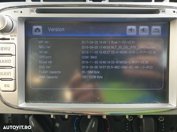 Unitate Radio CD DVD Player Navigatie GPS Android Aux Auxiliar Xtrons PF71FSFS-S Ford Galaxy 2006 - 2015 - 5