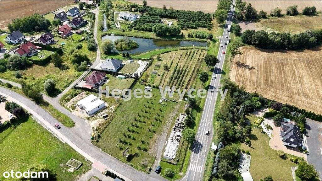 Działka usługowa blisko Legnicy przy drodze krajowej - Pełny obrazek: 4/5