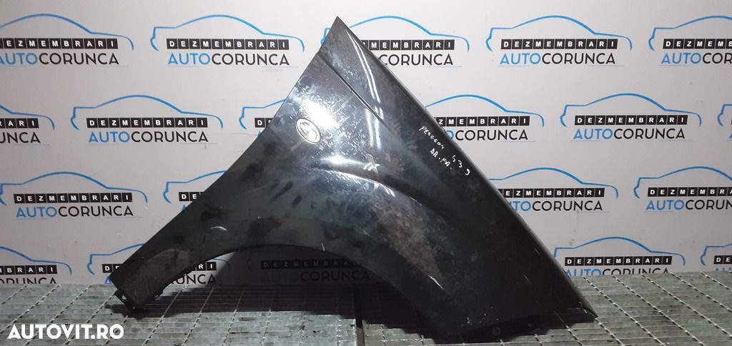 Aripa Dreapta Fata Peugeot 4007 2007 - 2012 4 Usi NEGRU (439) - 1