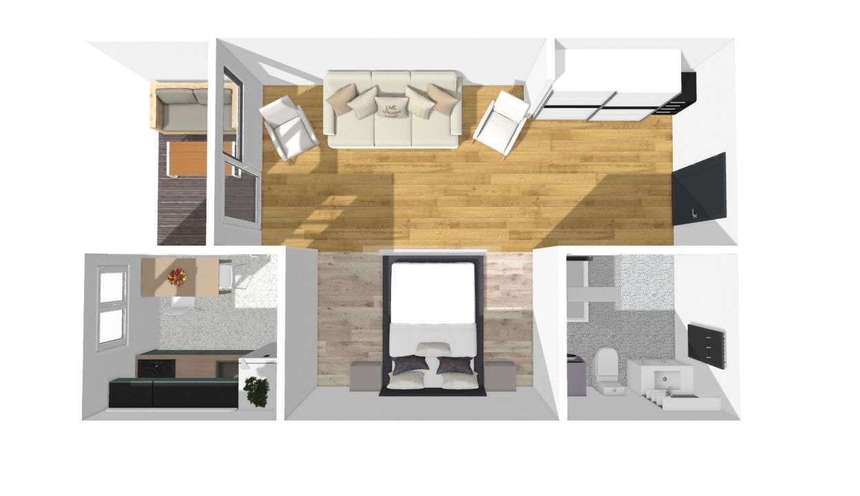 Garsoniera la Cheie, 33mp, cartier Veterani de Razboi - Imagine principală: 2/8