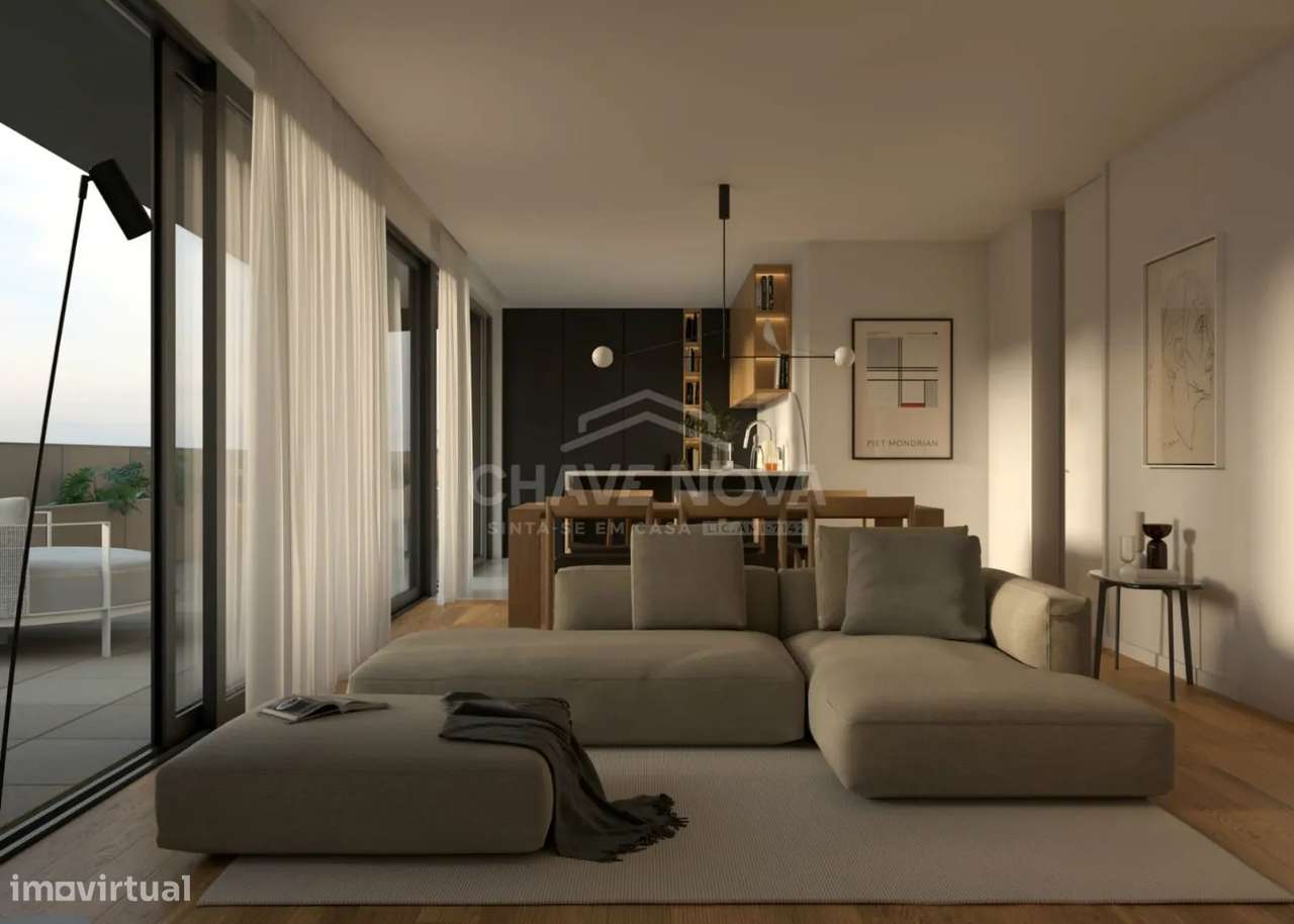 T2 Novo c/ Varanda em Paranhos - Grande imagem: 3/9