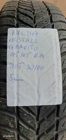 1X Opona Fulda Kristall Gravito 185/65 R14 5mm 3000 - 4