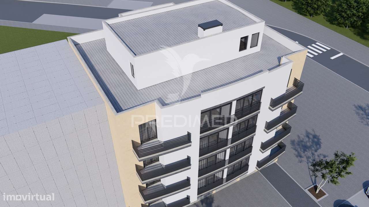 Loja com WC e amplo terraço na Quinta Flamenga, Vialonga - Grande imagem: 4/12