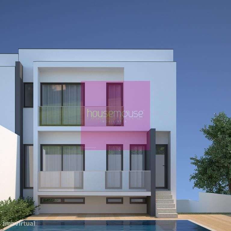 Moradia T 3 Gaveto c/ Duas Suítes em fase final de acabamentos nova - Grande imagem: 3/3