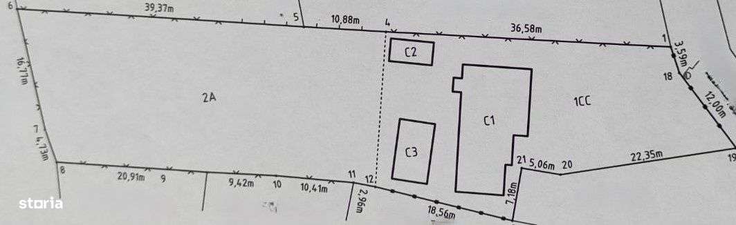 Casa si teren intravilan in suprafata de 1730 mp, Maracineni-10