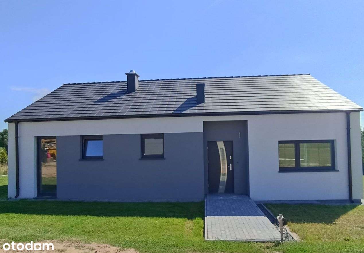 1z 2 domów jednorodzinnych90 m2 w Dolsku, pełne media, działka 1000m2-0