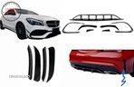 Prelungiri Bara Fata si Spate Mercedes CLA W117 Facelift (2016-2018) CLA45 Design - livrare gratuita - 1