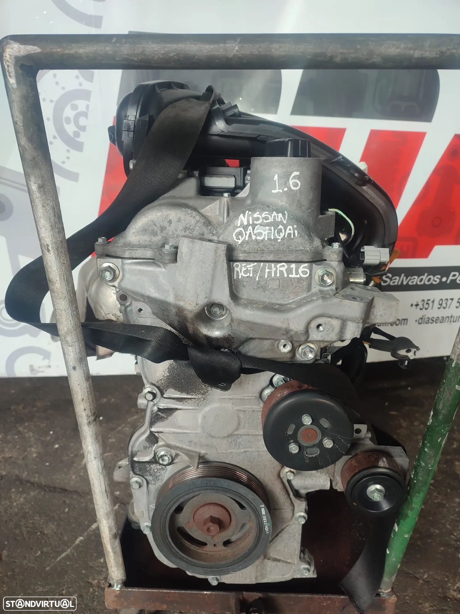 M245 Motor Nissan Qasqhai 1.6 I Ref- HR16 - 1