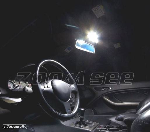 KIT COMPLETO 16 LAMPADAS LED INTERIOR PARA BMW E46 SEDAN COUPE 328I 330I 330XI 325CI 323CI 328CI 330 - 3