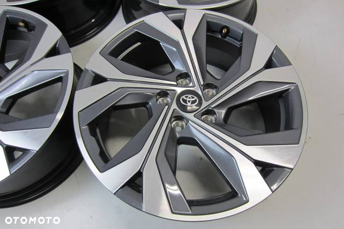 FELGI ALUMINIOWE 18 TOYOTA YARIS CROSS CH R  CAMRY COROLLA RAV 4  AURIS AVENSIS 5X114,3 HYBRYD - 5