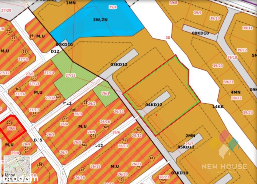 Ostrzeszewo, z możliwością podziału, zabudowy - Pełny obrazek: 4/9