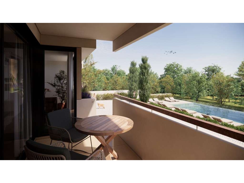 T2 novo, em condomínio de luxo, com piscina - Rio Tinto - Grande imagem: 3/38