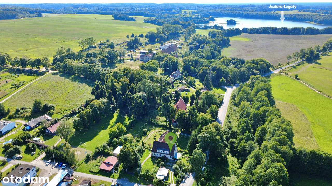 Przestronny 4-pokojowy lokal z ogrodem, garażem i pompą ciepła –Łęguty