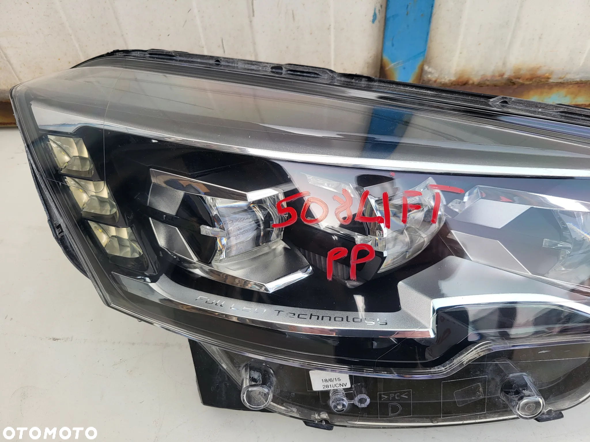 Lampa przednia prawa Peugeot 508 LIFT Full Led - 3