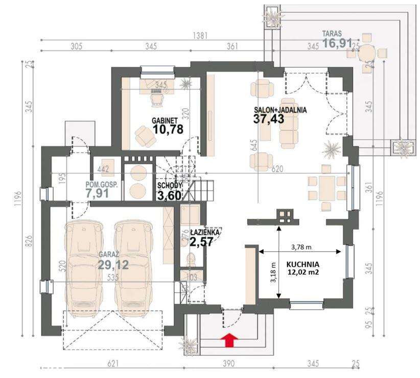 Dom marzeń dla rodziny – 20 minut od Torunia! - Pełny obrazek: 5/17