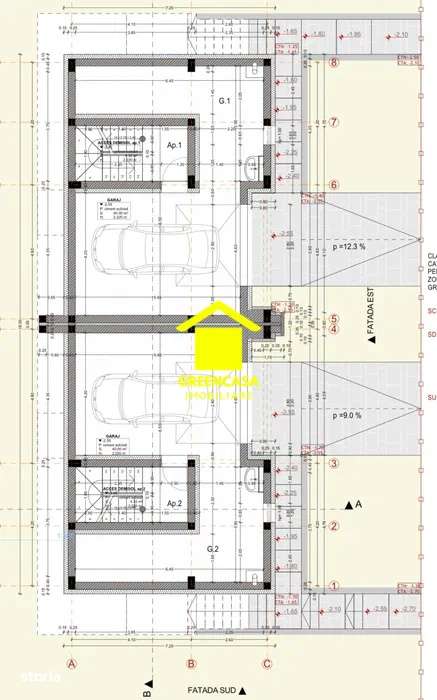 Duplex, 200mp utili, 250mp teren, zona Fagului, Floresti-3