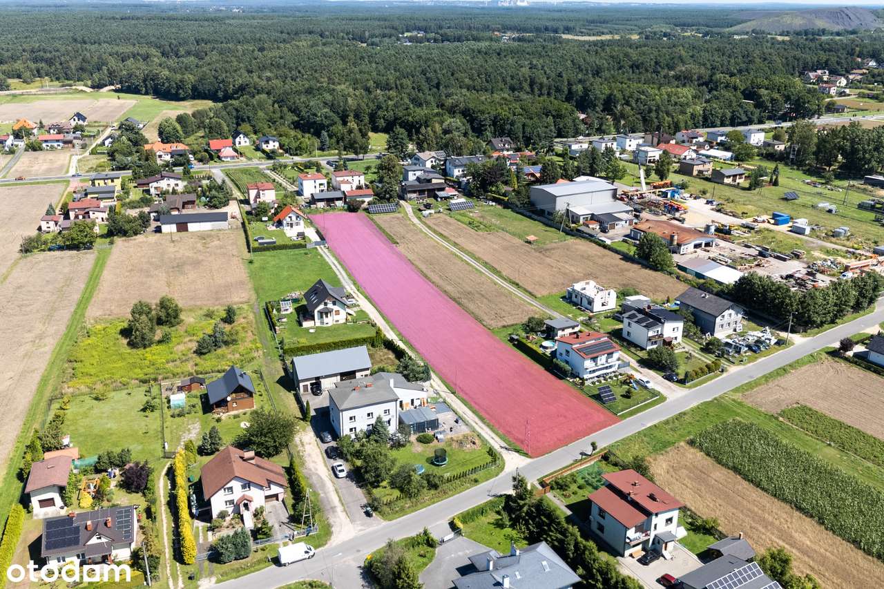 Grunt z koncepcją podziału na 6 działek budowlanych! Okazja cenowa! - Pełny obrazek: 4/13