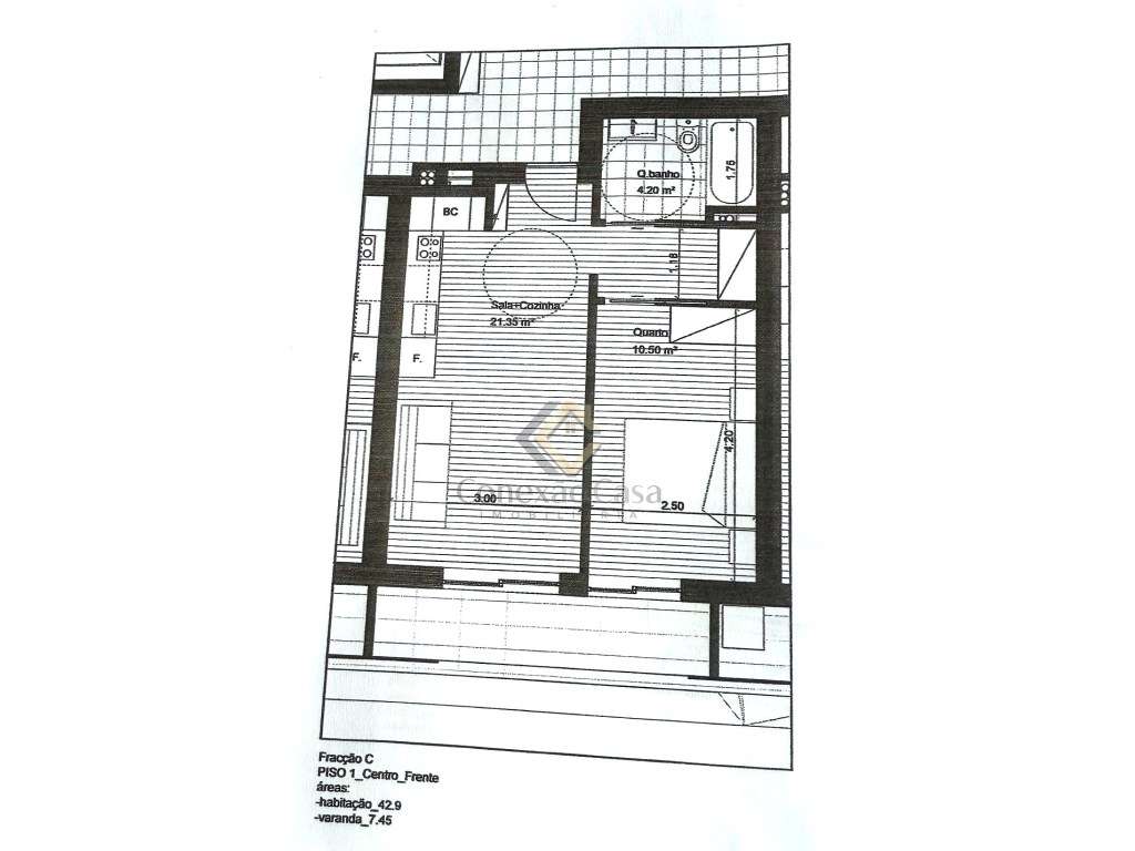 Apartamento T1 na Rua de Soares dos Reis em Mafamude Vila Nova de Gaia-3
