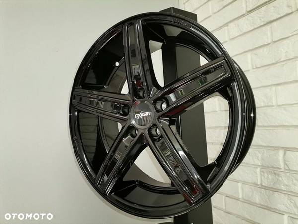 Felgi aluminiowe OXIGIN 18 CONCAVE 5x112r18 et35 AUDI VW SKODA SEAT BMW CZARNY POŁYSK !!! - 6