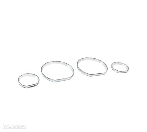 AROS QUADRANTE CROMADOS PARA BMW SERIE3 E46 - 1