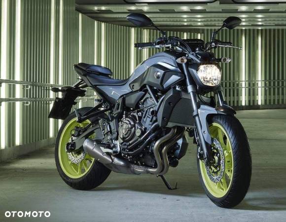 YAMAHA MT07 NA CZĘŚCI półka siedzenie moduł zacisk dźwignia kierownica  zbiornik tłumik licznik - 1