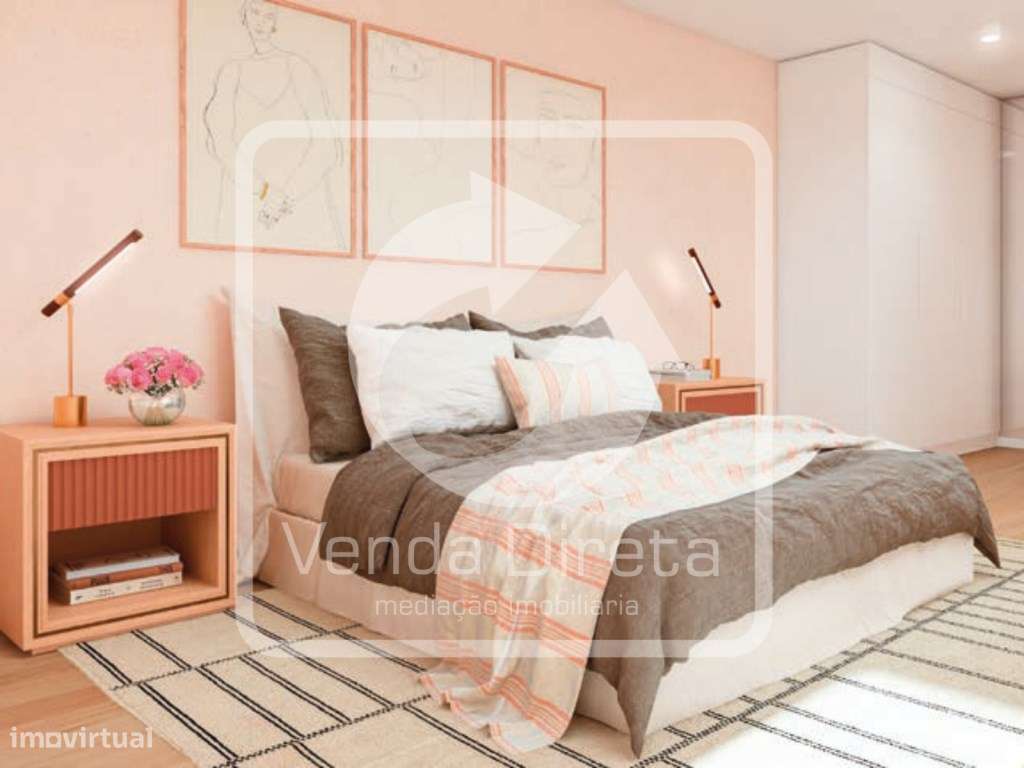 Apartamento T2 Novo | Vista Rio | 2 Varandas | Piscina Rooftop | Pa... - Grande imagem: 4/26