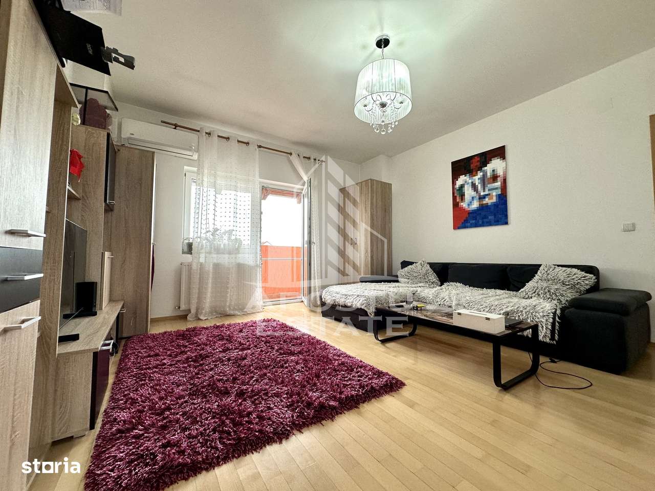 Apartament spatios cu 2 camere, centrala proprie, zona Dambovita - Imagine principală: 1/9