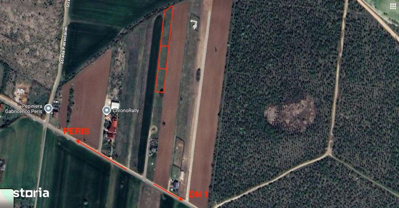 Teren Peris 500mp IN RATE 500 € teren langa Corbeanca, Balotesti-11