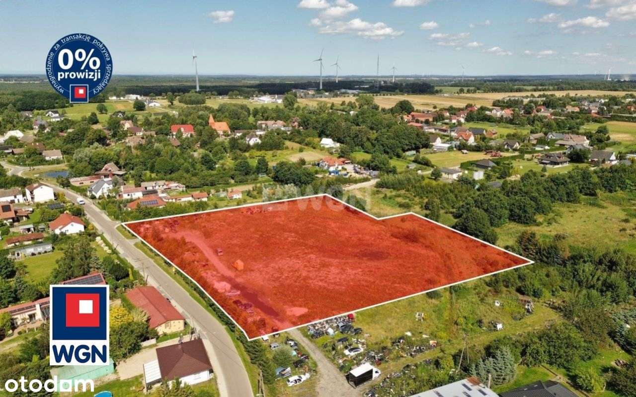 Działka inwest. mieszk.-usług. 13329m2, Bierkowo-0