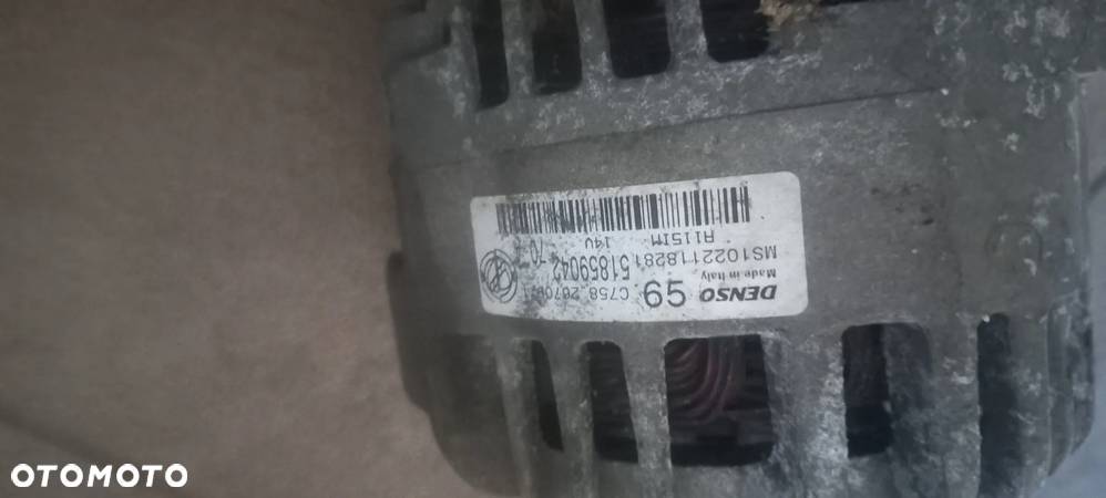 FIAT PANDA FIAT PANDA PUNTO 1.1 1.2 ALTERNATOR 51859042 ORYGINAL - 3