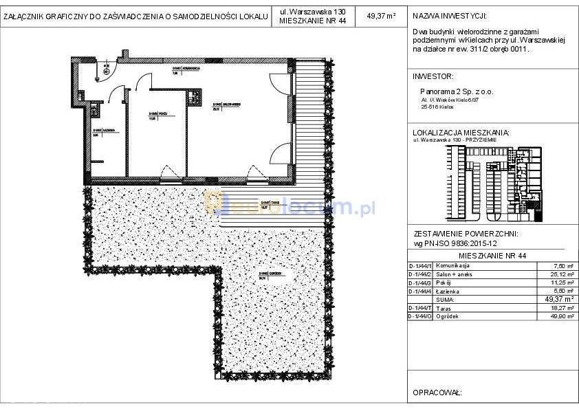 Mieszkanie z tarasem i ogródkiem-8