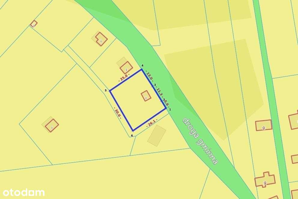 Działka, 766 m², Krzywopłoty-10