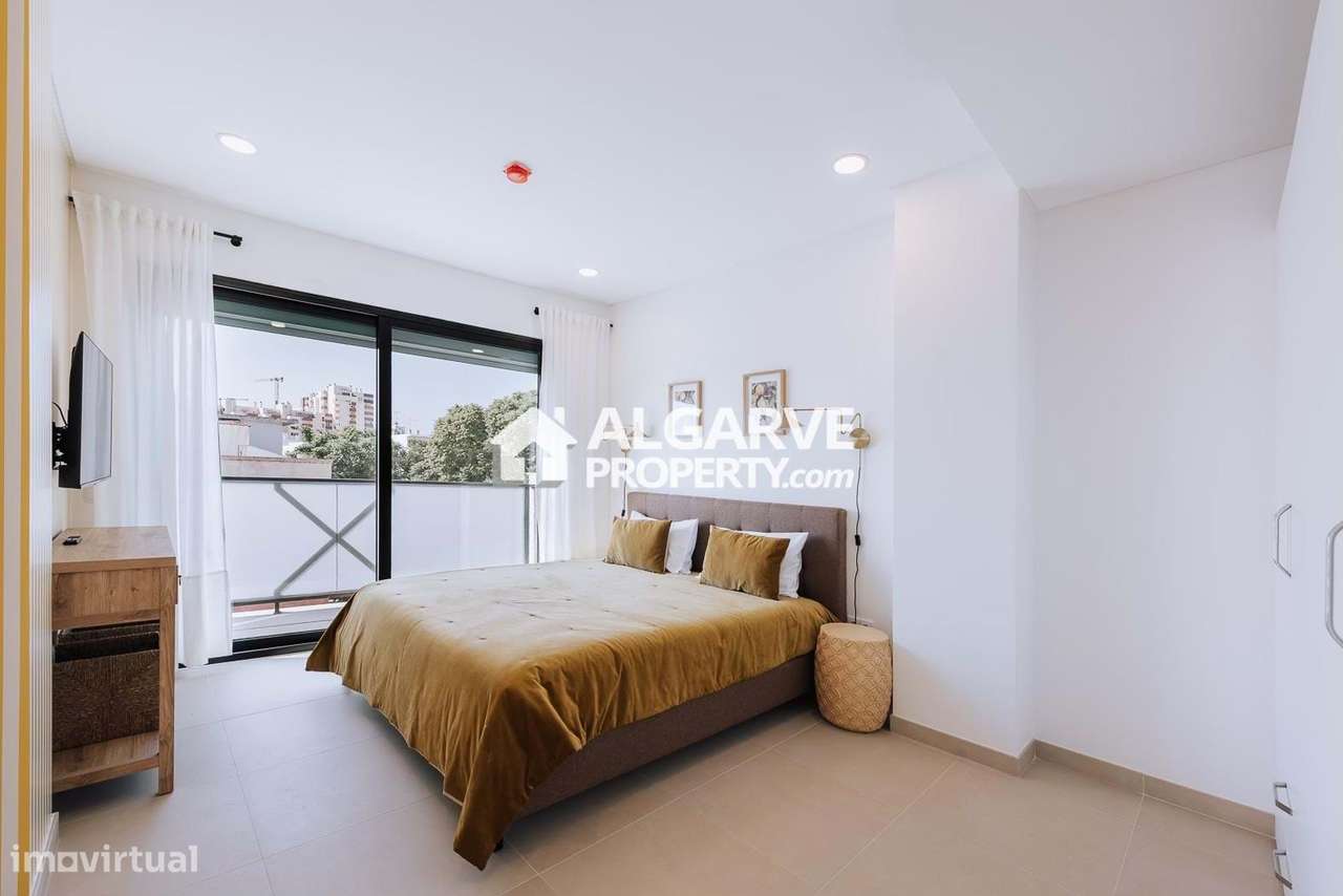 Moderno T2 no Centro de Faro com Garagem e Excelentes Acessos - Grande imagem: 5/27