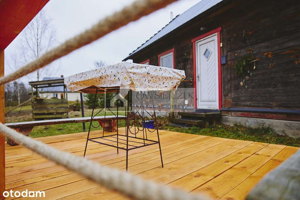 Klimatyczny dom z bala z 2019r nad rzeką - Pełny obrazek: 5/16