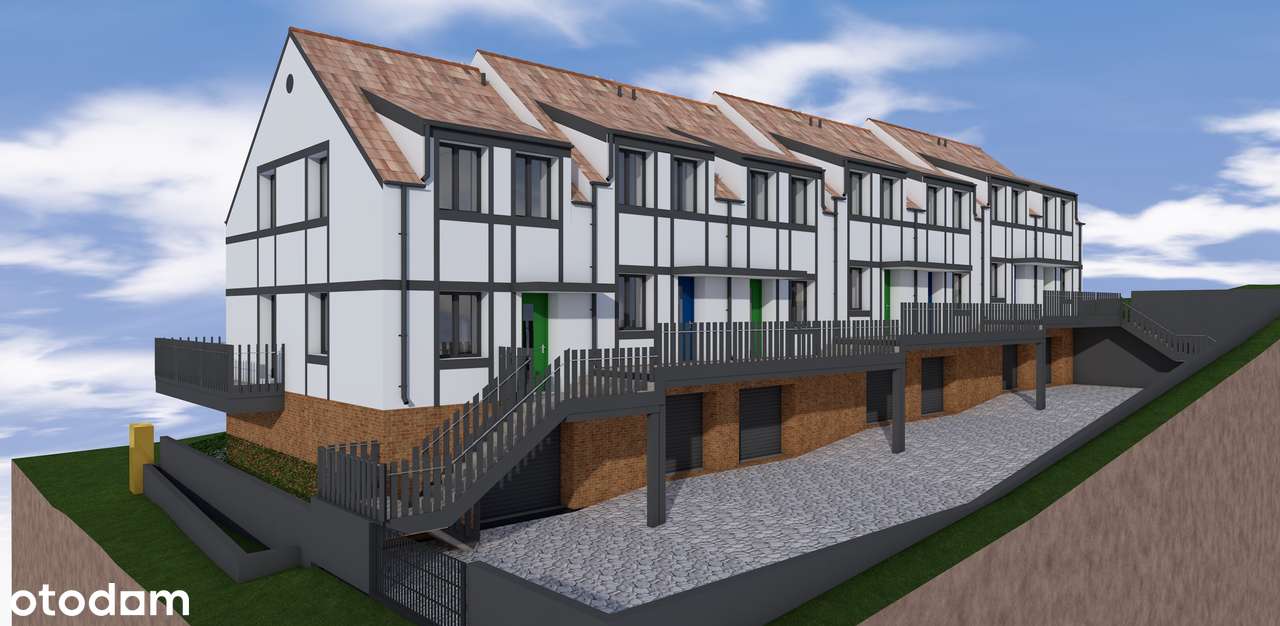 Domki szeregowe, Olsztyn, ul Bartąska-3