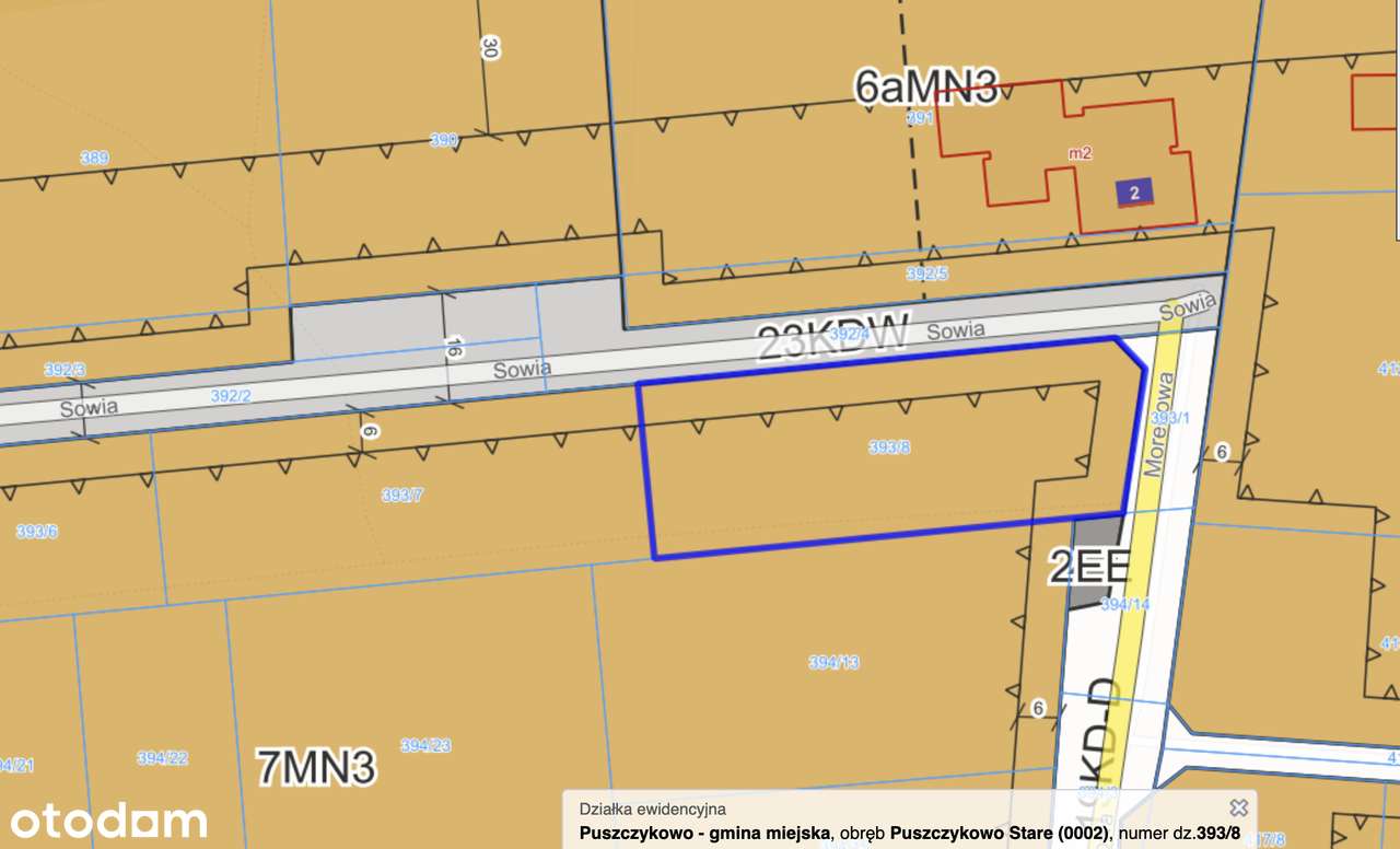 Działka w Puszczykowie przy lesie | 1795 m² | 1000 zł/m²-4