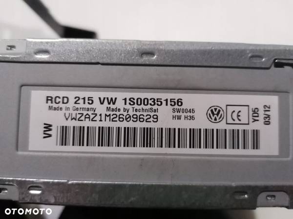 VW UP 1.0 MPI RADIOODTWARZACZ 5E0919605D - 4