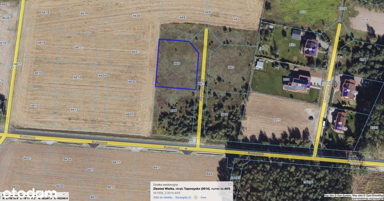Działka budowlana - Pełny obrazek: 4/9