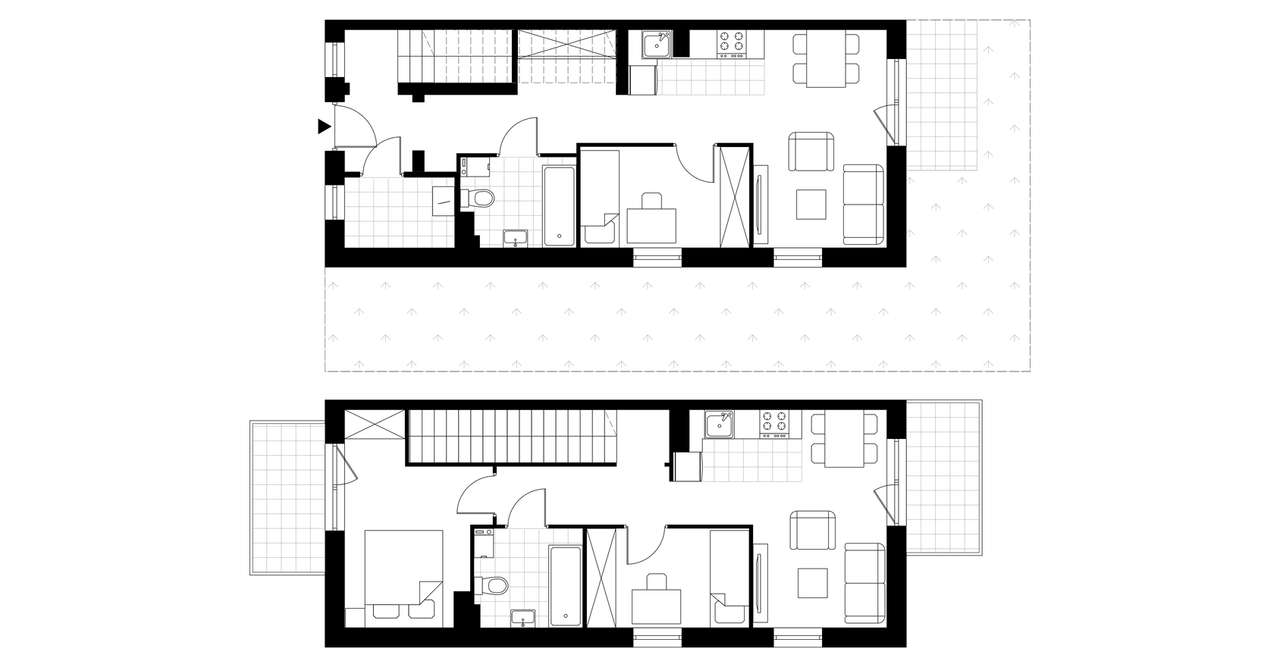 5-pokojowe mieszkanie 90m2 + ogródek Bez Prowizji - Pełny obrazek: 3/7