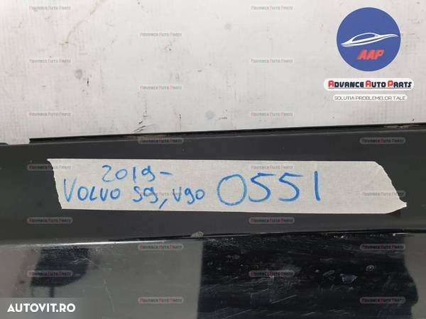 Ornament prag stanga Volvo s90 v90 an 2019- original in stare buna - 10