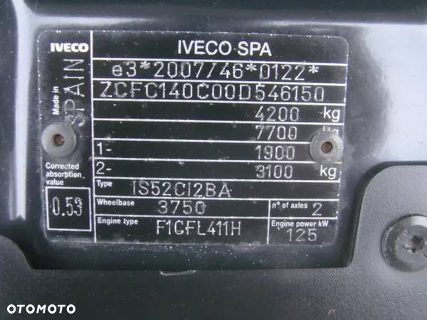 Iveco DAILY 50 C 17 170KM HDS HDS ŻURAW 2000KG HI-MATIC - 27