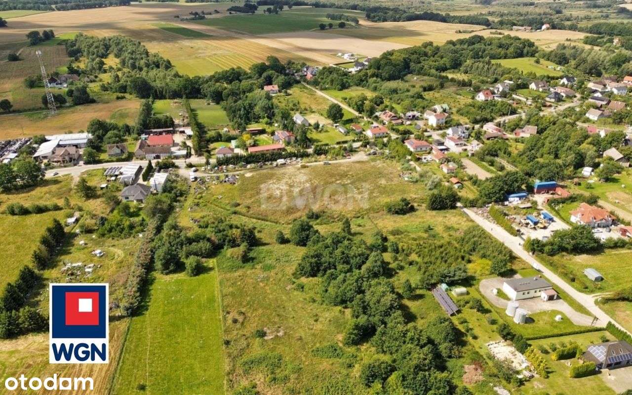 Działka inwest. mieszk.-usług. 13329m2, Bierkowo-13