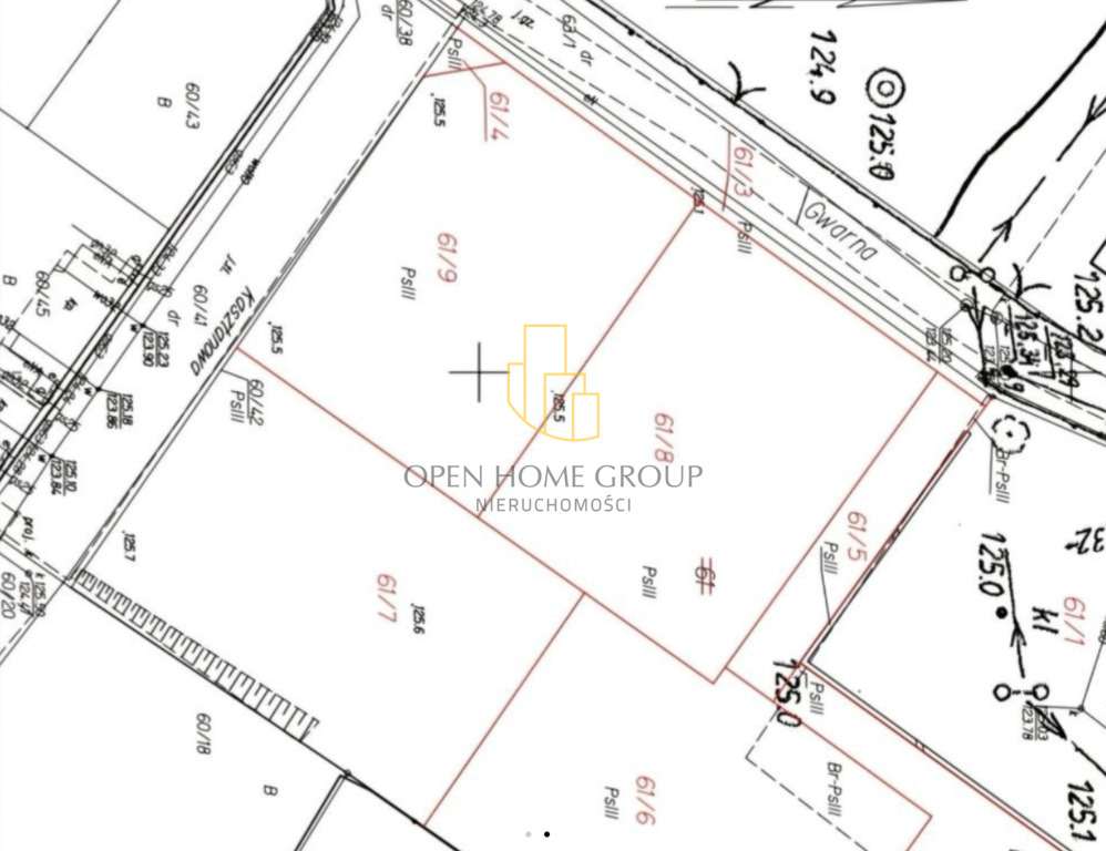Mokronos Górny, działka budowlana 796 m2, media - Pełny obrazek: 4/5