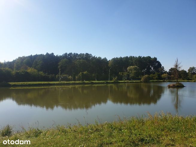 Na płd. od Otwocka - rzeka, jezioro, las - pod dom