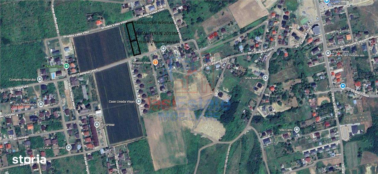 Visan str Castanul Unirii TEREN 729mp cu dubla deschidere toate utilit-4