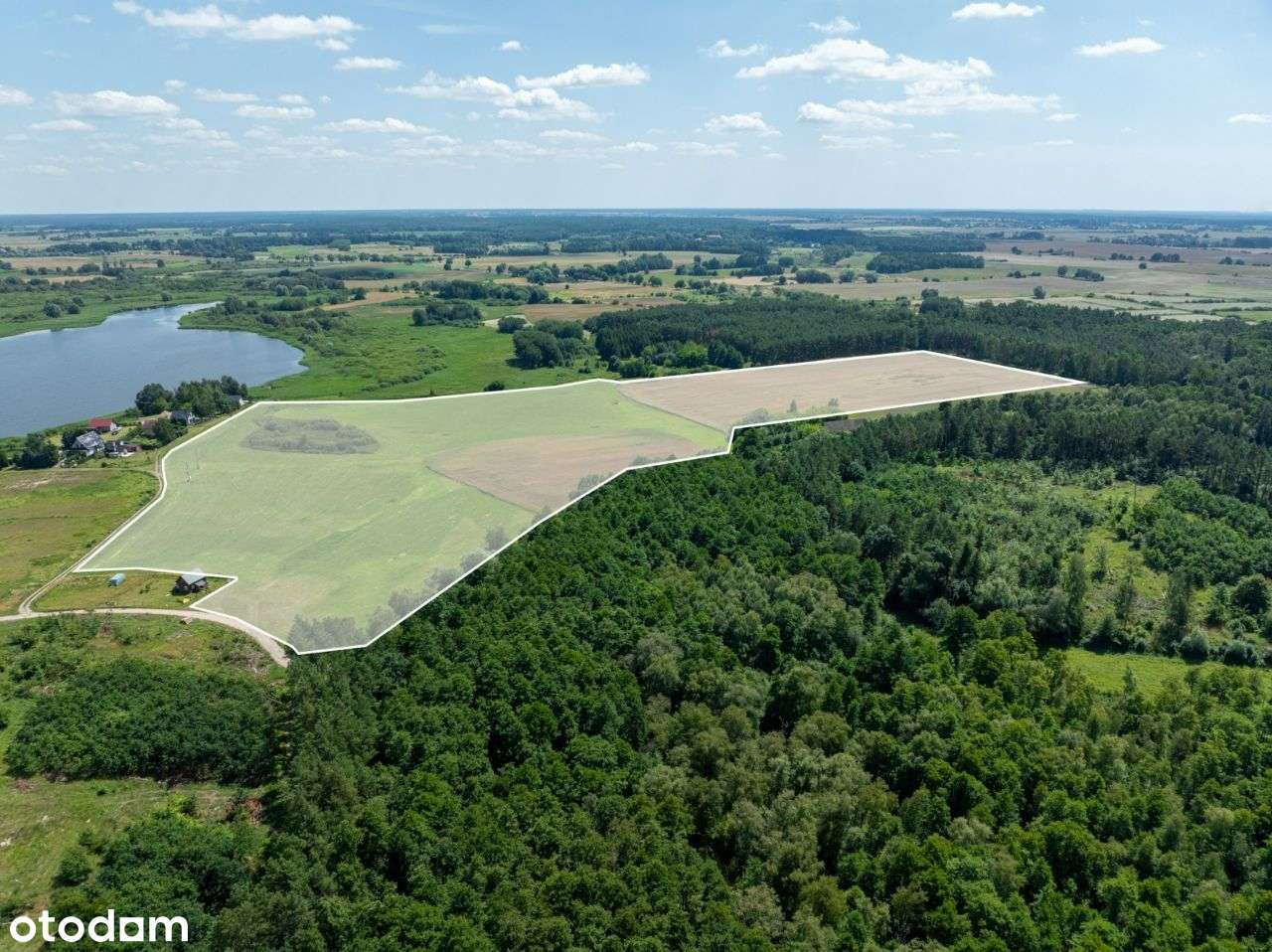 Myślibórz działka inwestycyjna nad jeziorem 10 ha-2