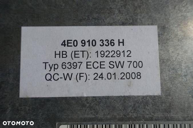 STEROWNIK BLUETOOTH AUDI A6 C6 4E0910336H - 2