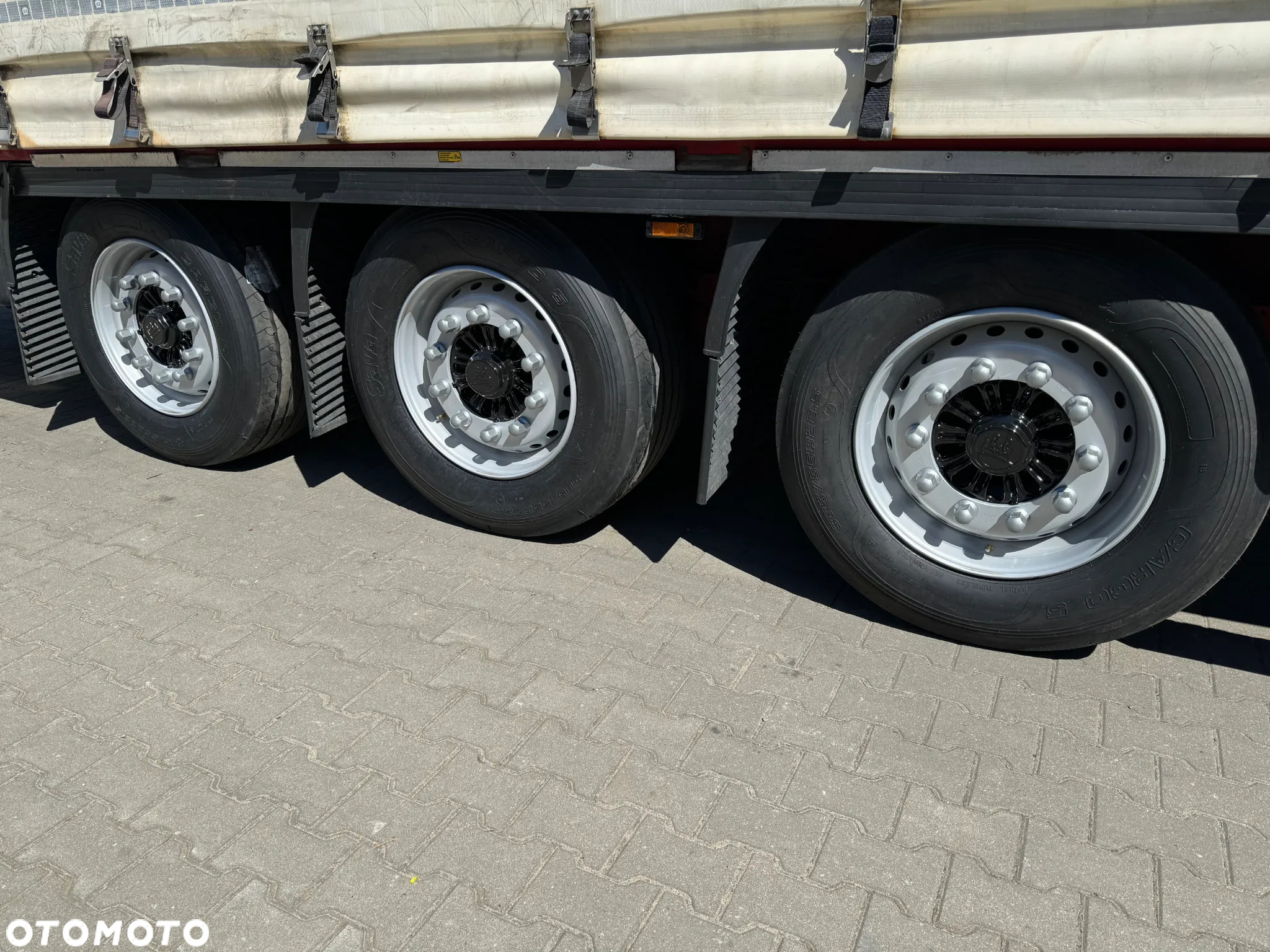 Krone Coilmulde, Rozsuwany tył, Pół mega 385/55R22,5 - 22