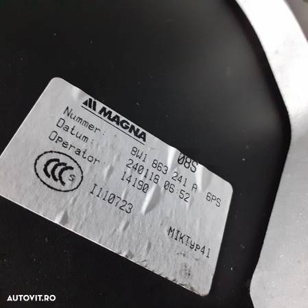 Consola centrala cotiera Audi A4 B9 2015-2018 8W1863241A - 4