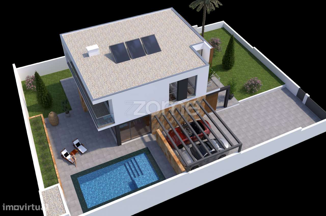 Moradia T4 com Piscina, em construção - Grande imagem: 5/8